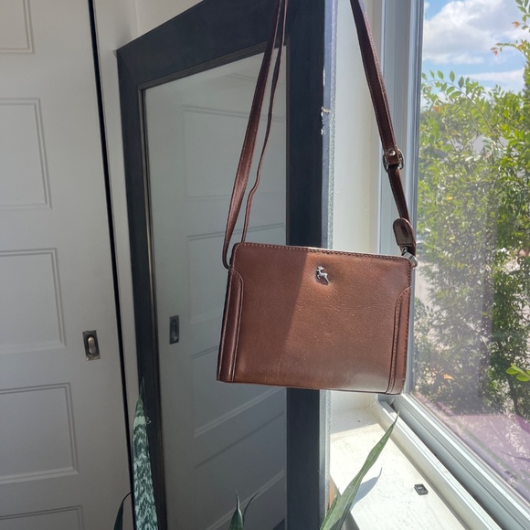 NWOT Ashwood Leather Crossbody Purse - Picture 2 of 5